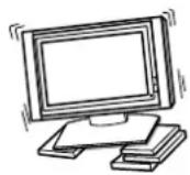 SONY SUP50T2 - Installez le porte- téléviseur sur une surface stable. - 1