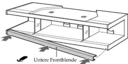 SONY SURS51U - Aufstellen eines Fernsehgeräts - 2