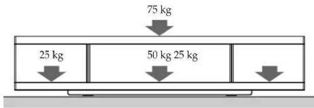 SONY SURS51U - Note on load capacity - 1