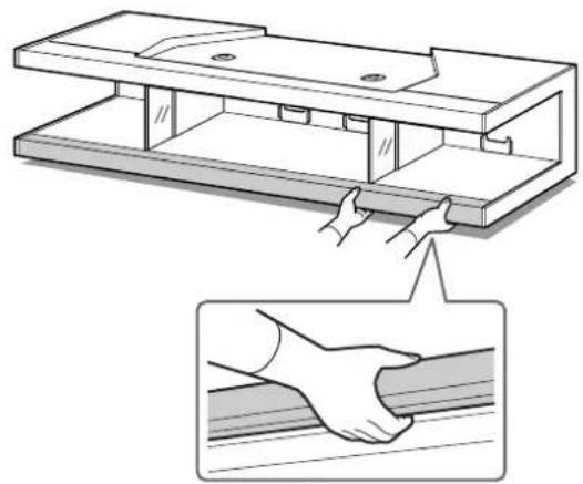 SONY SURS51U - When moving the TV stand - 1