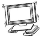 SONY SUP42T2 - Installez le porte-téléviseur sur une surface stable. - 1
