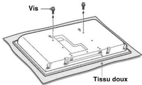 SONY SUFL62 - Détachez le support de table du téléviseur. - 2
