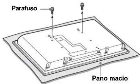 SONY SUFL62 - Solte o Apoio da Mesa-Superior do televisor. - 2