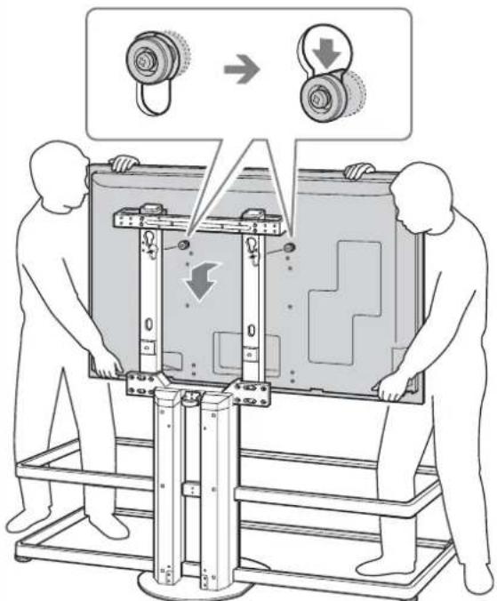 SONY SUFL62 - Fije el teovisor al soporte de suelo. - 1