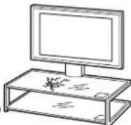 SONY SUFL62 - Non utilizzato un supporto da pavimento danneggiato. - 1