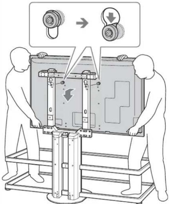 SONY SUFL62 - Passo 4: Instalar o televisor - 1