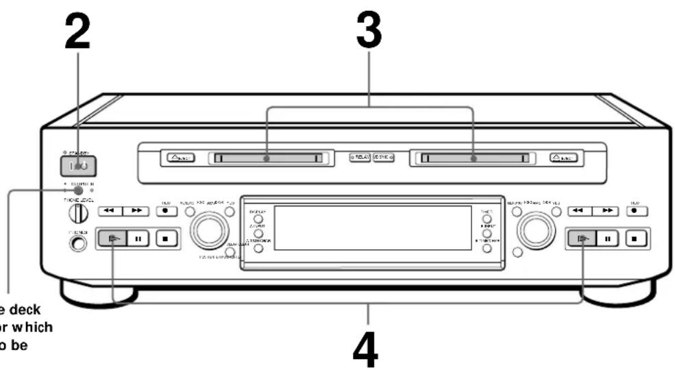 SONY MDSW1 - Playing an MD - 1