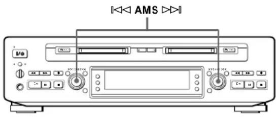 SONY MDSW1 - Enregistrement sur des plages préexistantes - 1