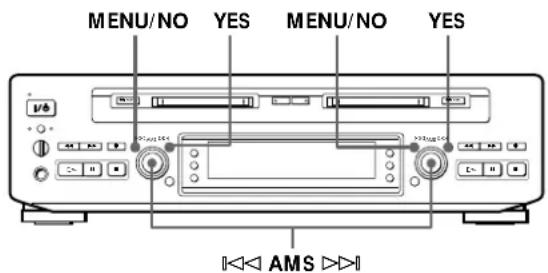 SONY MDSW1 - Anulacao da ultima edicao (Funcao de Anulacao) - 1