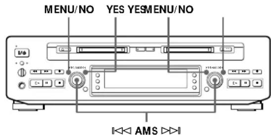 SONY MDSW1 - Moving Recorded Tracks (Move Function) - 2