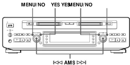 SONY MDSW1 - Combining Recorded Tracks (Combine Function) - 2