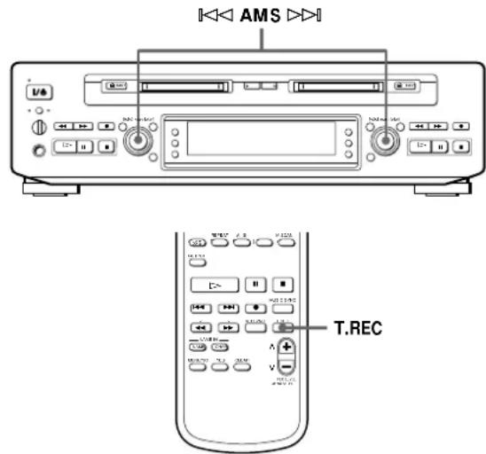 SONY MDSW1 - Starting Recording With 6 Seconds of Prestored Audio Data (Time Machine Recording) - 2