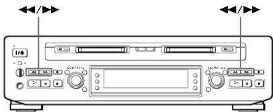SONY MDSW1 - Locating a Particular Point in a Track - 1
