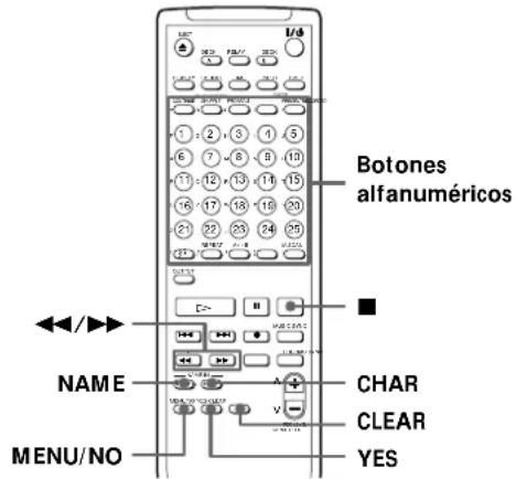 SONY MDSW1 - Titulación de caniones y MD con el telemando - 1