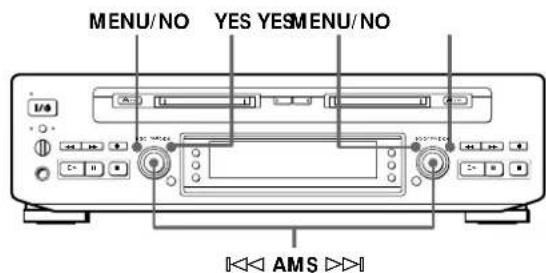 SONY MDSW1 - Combaison de plages enregistrées (fonction Combine) - 2