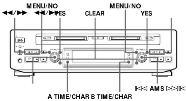 SONY MDSW1 - Labeling Recordings (Name Function) - 1