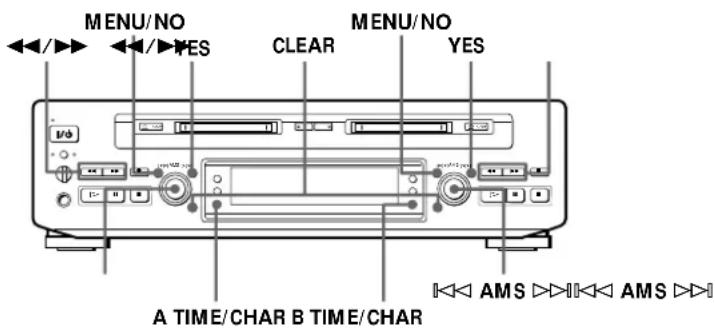 SONY MDSW1 - Titrage d'un enregistrement (fonction Name) - 1