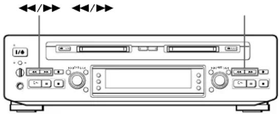SONY MDSW1 - Localisation d'un point donné d'une plage - 1