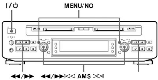 SONY MDSW1 - Acerto do relógio - 1