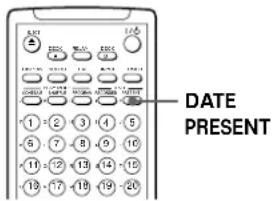 SONY MDSW1 - Puesta en hora del reloj - 2