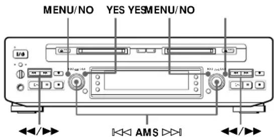 SONY MDSW1 - Division d'une plage enregistrée (fonction Divide) - 2