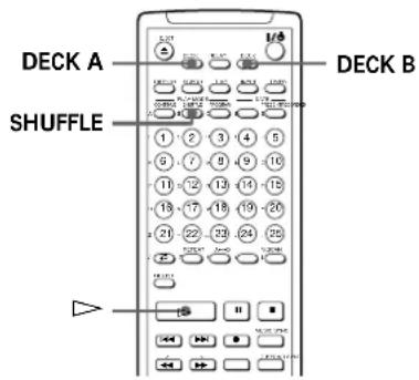 SONY MDSW1 - Playing in Random Order (Shuffle Play) - 1
