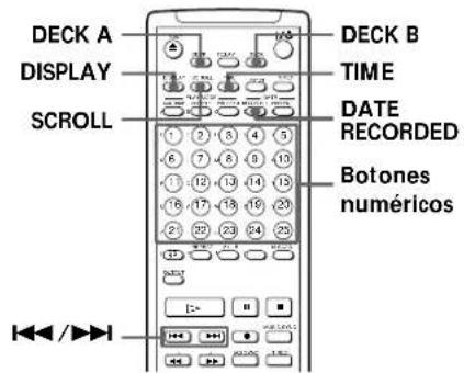 SONY MDSW1 - Utilización del visualizador - 2