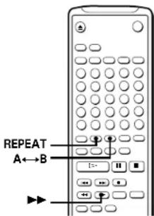 SONY MDSJ3000 - Lecture répétée de plages - 2