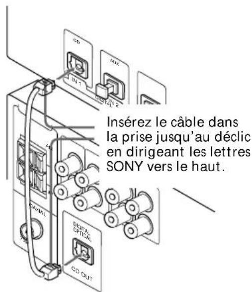 SONY MDSSD1 - Comment insérer les fiches - 2