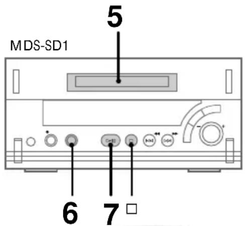 SONY MDSSD1 - Enregistrement des plages préférées d'un CD sur un MD - 1