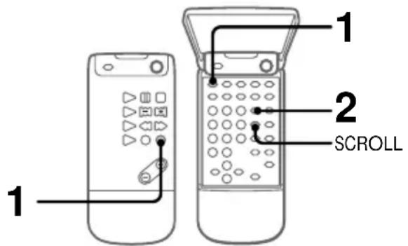 SONY MDSSD1 - Utilización de la visualización del minidisco - 1