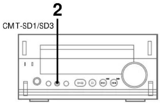 SONY MDSSD1 - Ecoute du son de l'appareil numérique raccordé - 1