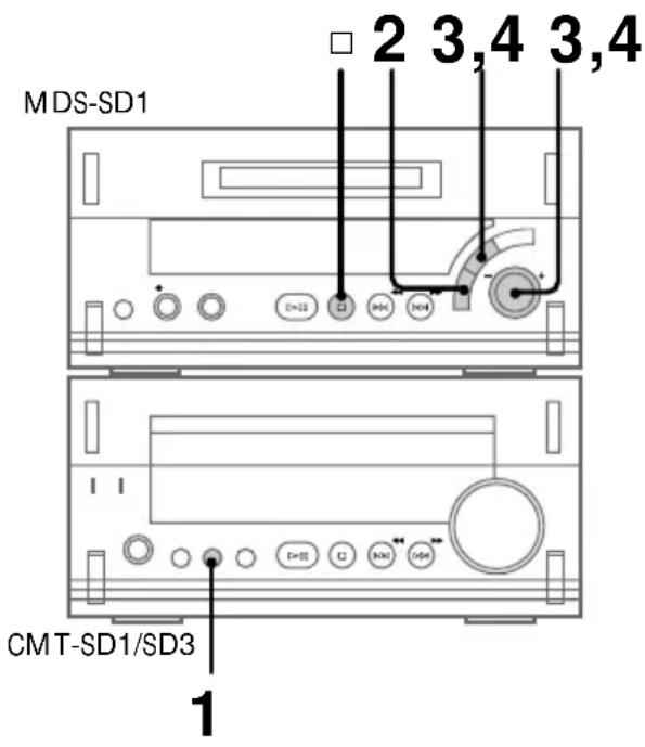 SONY MDSSD1 - Para borrar una sola canción - 2