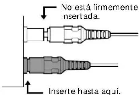 SONY MDSSD1 - Forma de insertar las clavijas - 1