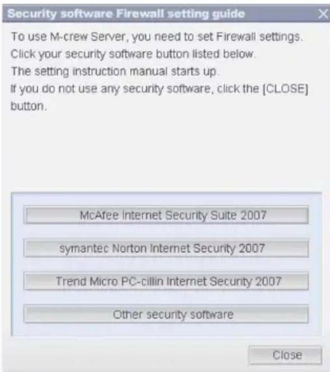 SONY TDMNC1 - De firewall-installingen van de beveiligingssoftware bepalen - 1
