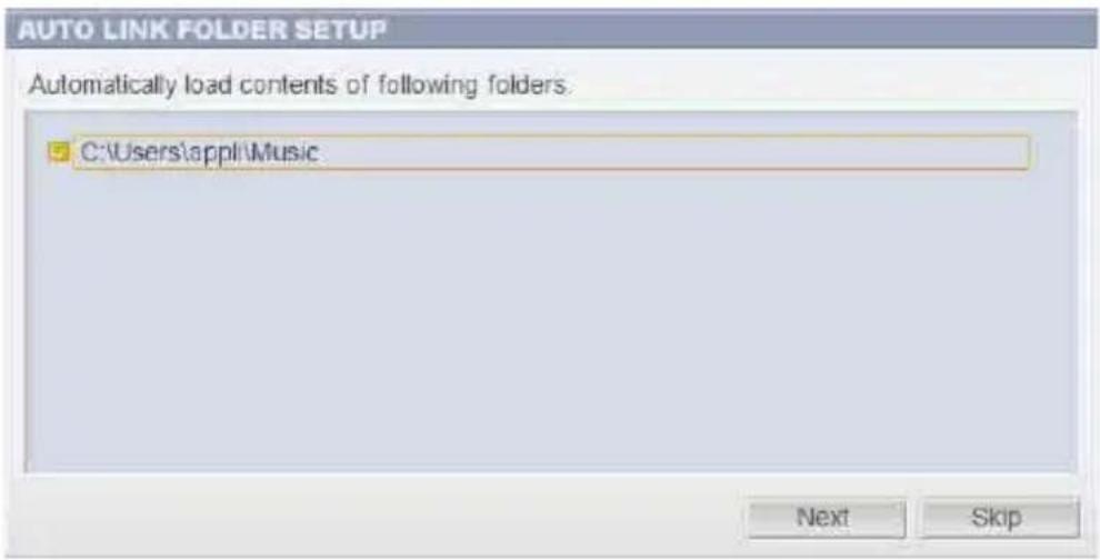 SONY TDMNC1 - AUTO LINK FOLDER Settings -asetustentekeminen - 1