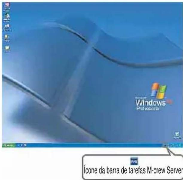 SONY TDMNC1 - Iniciar o M-crew Server - 1