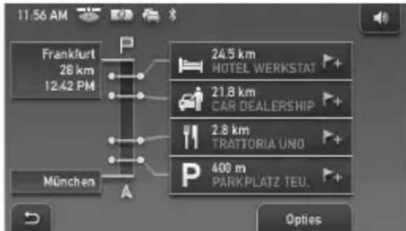 SONY NVU80 - Schemmetdynamische route-informatie (DR) - 1