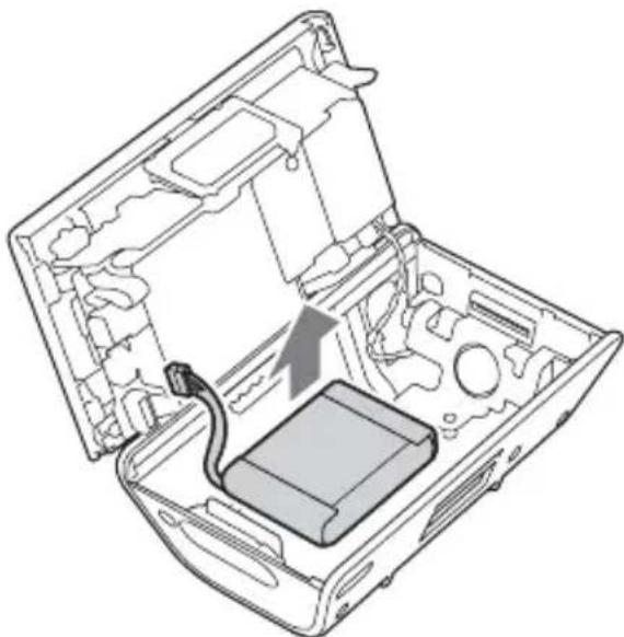 SONY NVU80 - Remove the battery. - 1