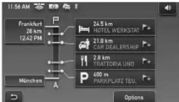 SONY NVU80 - Dynamic Route Information display (DR) - 1