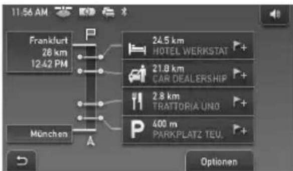 SONY NVU80 - Anzeige dynamischer Routeninformationen (DR) - 1