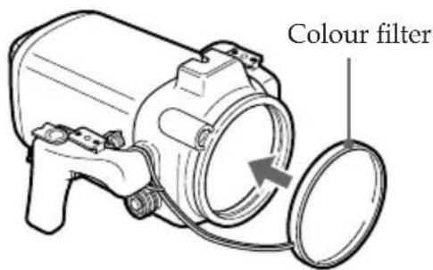 SONY MPKTRV3 - Colour characteristic underwater - 1