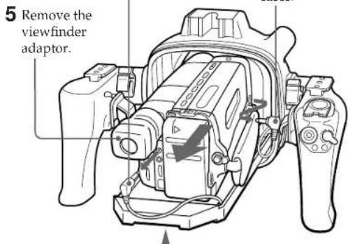SONY MPKTRV2 - Take the video camera recorder out of the front shell. - 1