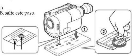 SONY MPKTRV2 - Colocacion de la videocamara en el portacamara subacuatico - 3