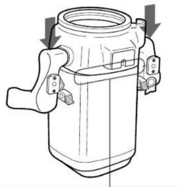 SONY MPKTRV2 - Fixer la partie avant sur la partie arrête. - 2