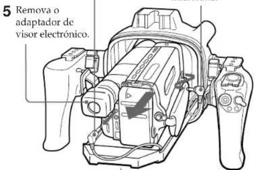 SONY MPKTRV2 - Retire a videocâmara da armação traselra. - 1