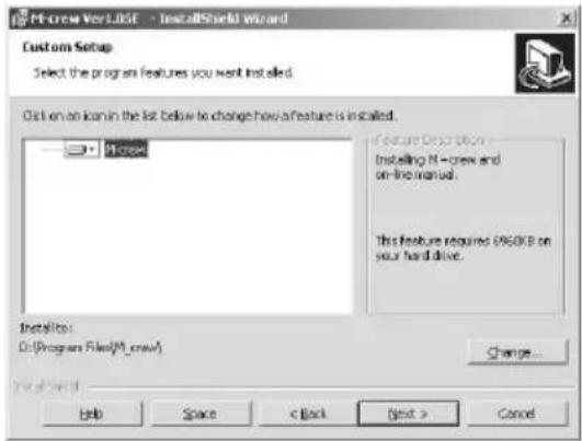 SONY PCLKMN10A - If you selected "Custom" in step 5, click "Next." - 1