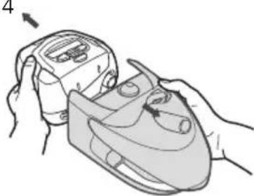 ResMed H4i - Detaching your H4i - 4