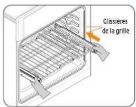 SAMSUNG NV51K6650SS - Installation de la grille coulissante - 1