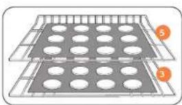 SAMSUNG NV51K6650SS - Using the oven racks - 4